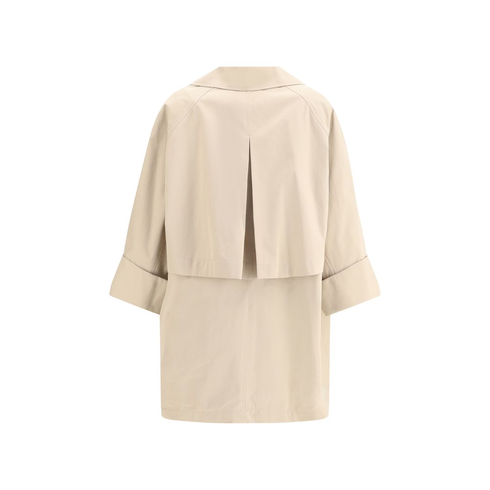 Brunello Cucinelli Beige Cotton Coat | Regal Royce