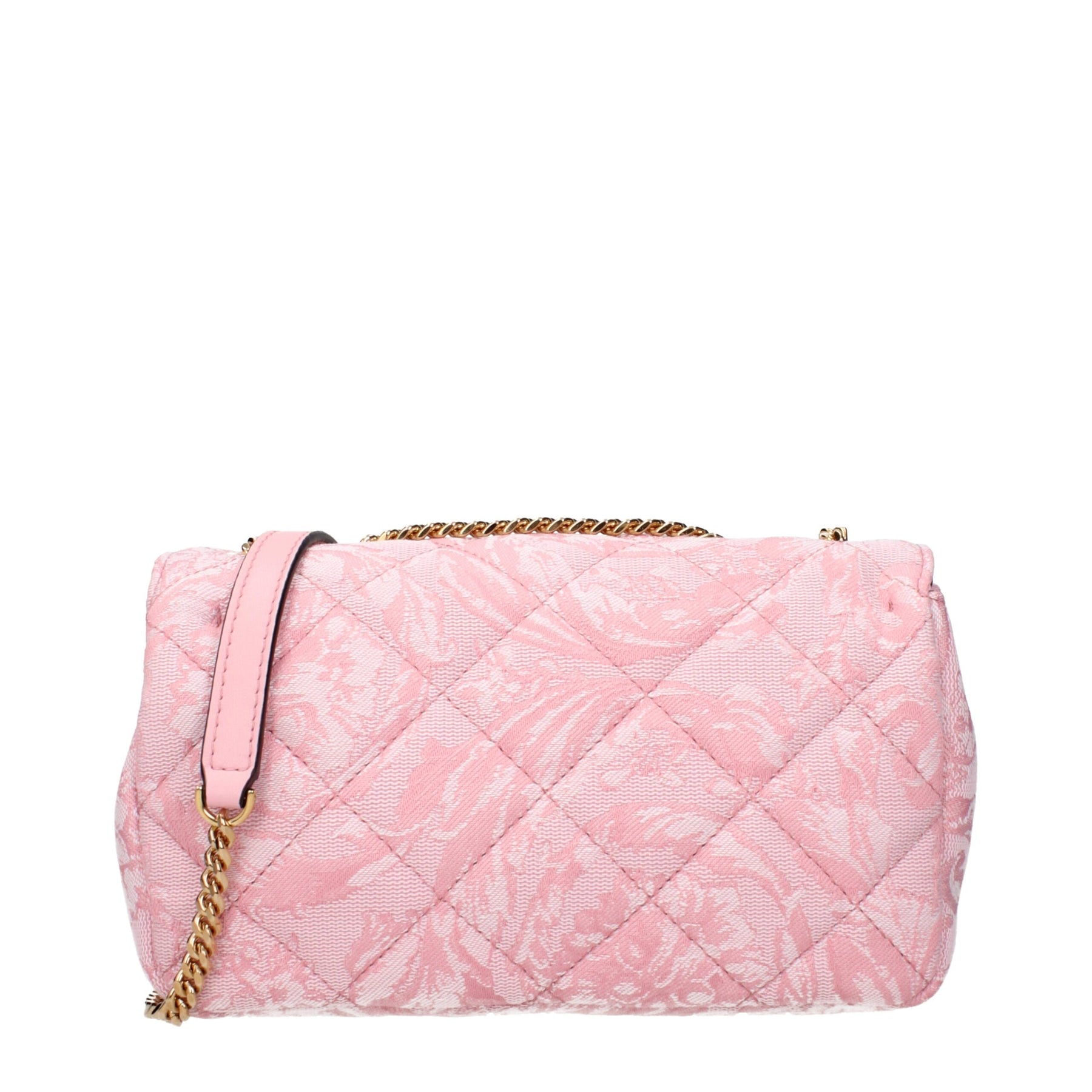 Versace Pink Fabric Shoulder Bag | Regal Royce