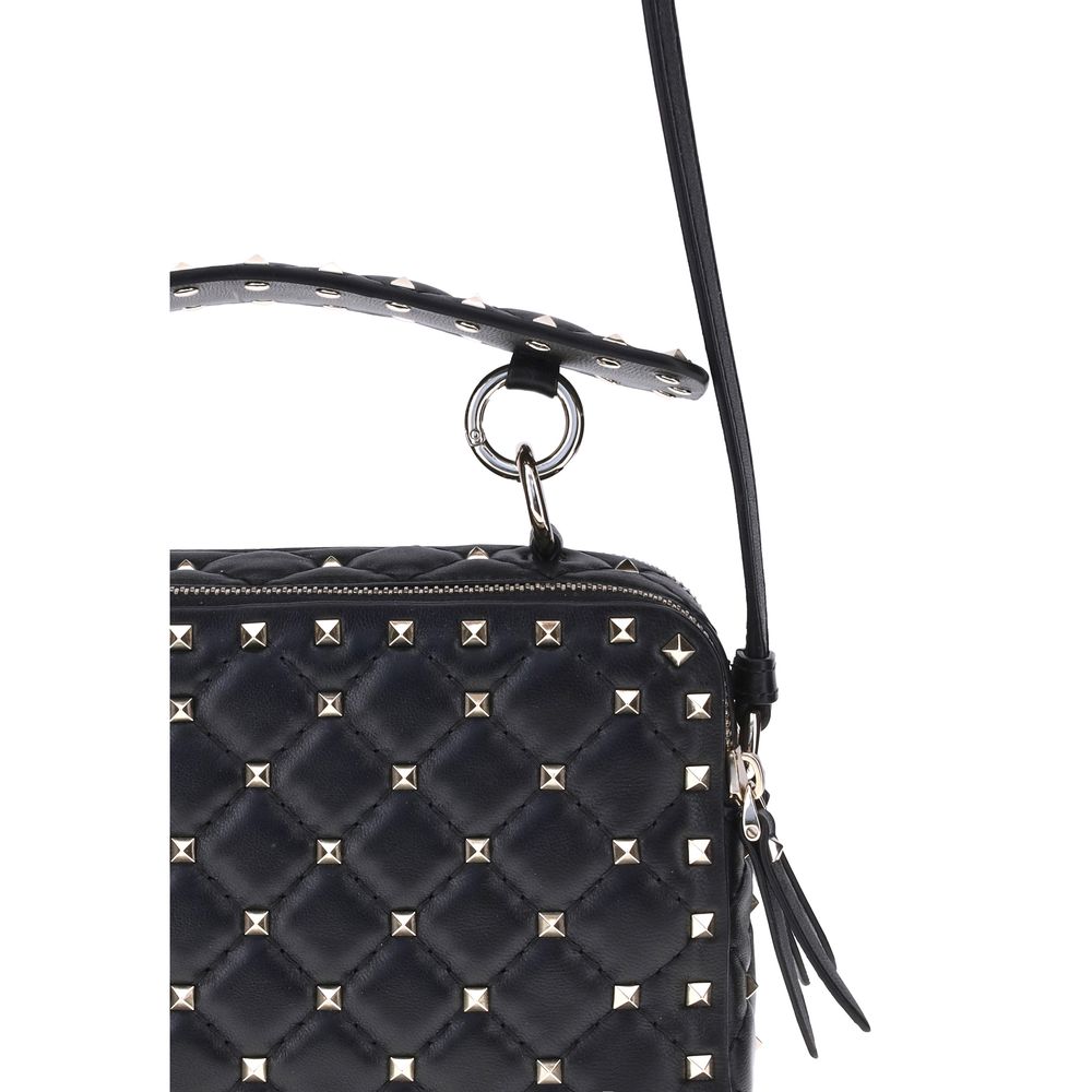 Valentino Garavani Black Lamb Ovis Aries Aries Shoulder Bag | Regal Royce