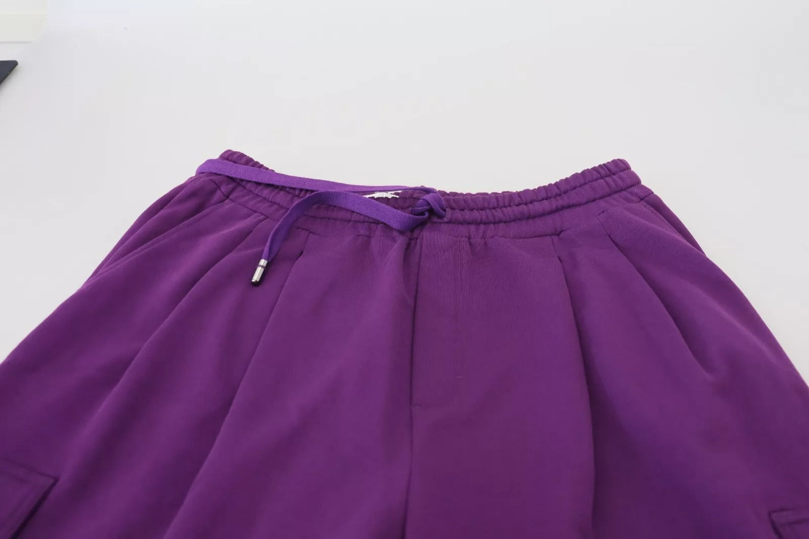 Dolce & Gabbana Purple Cotton Cargo Sweatpants Jogging Pants | Regal Royce