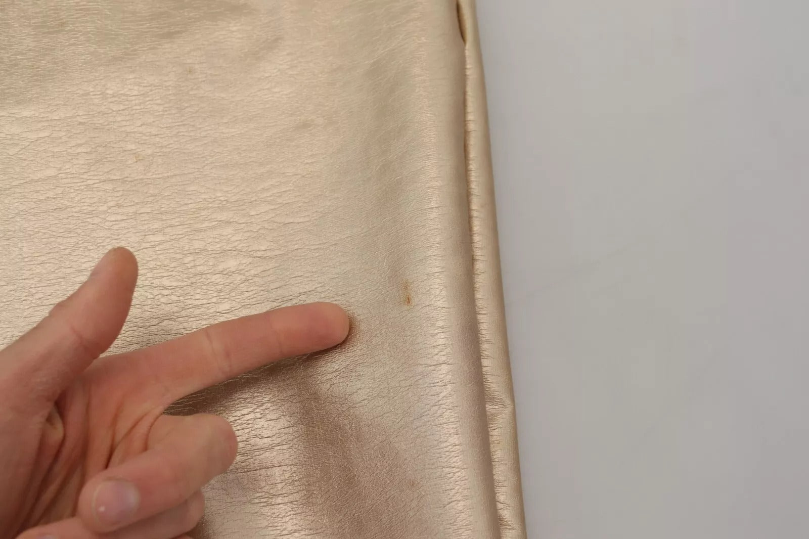 Dolce & Gabbana Metallic Gold Polyester StraightTrouser Pants | Regal Royce