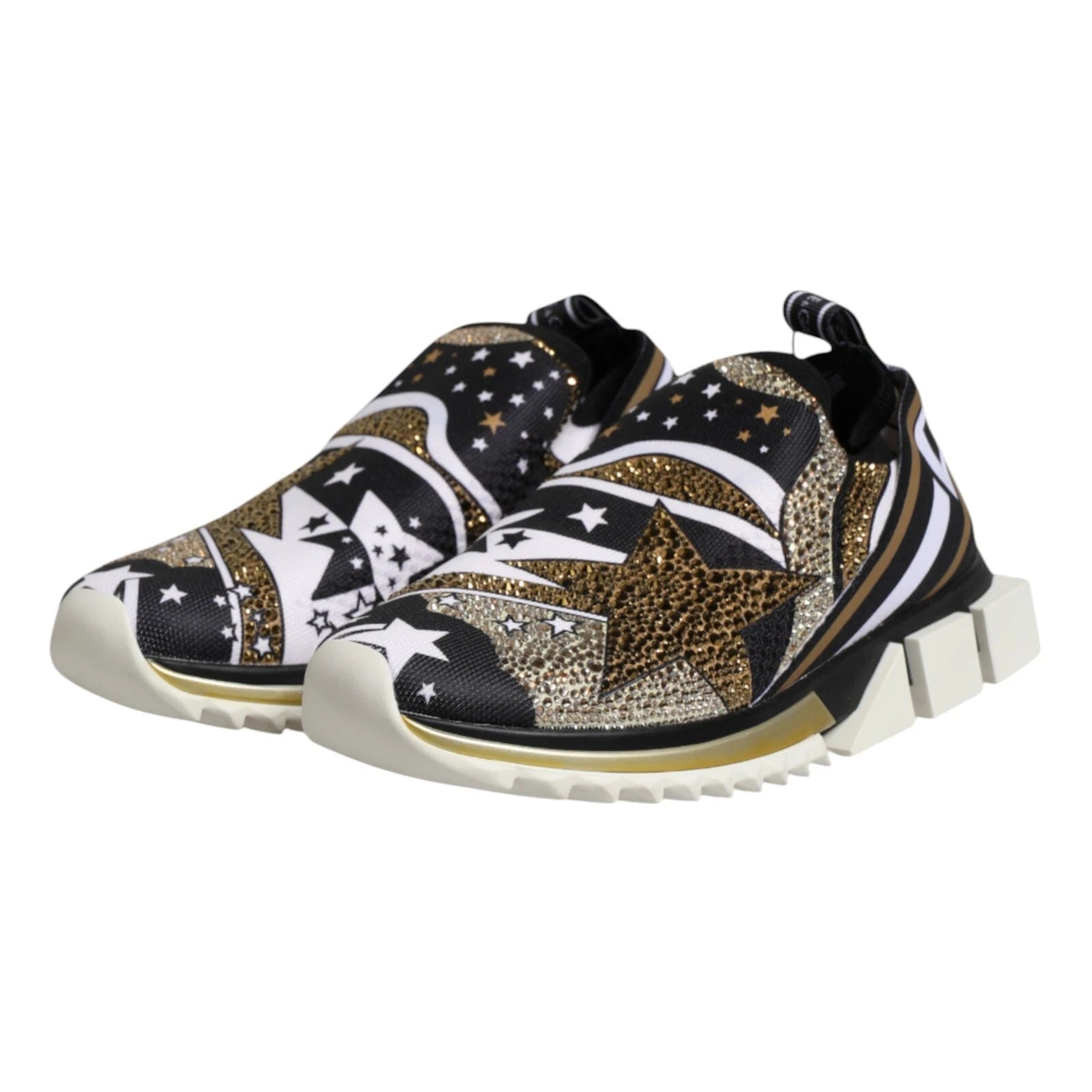 Dolce & Gabbana Multicolor Sorrento Low Top Sneakers Shoes | Regal Royce
