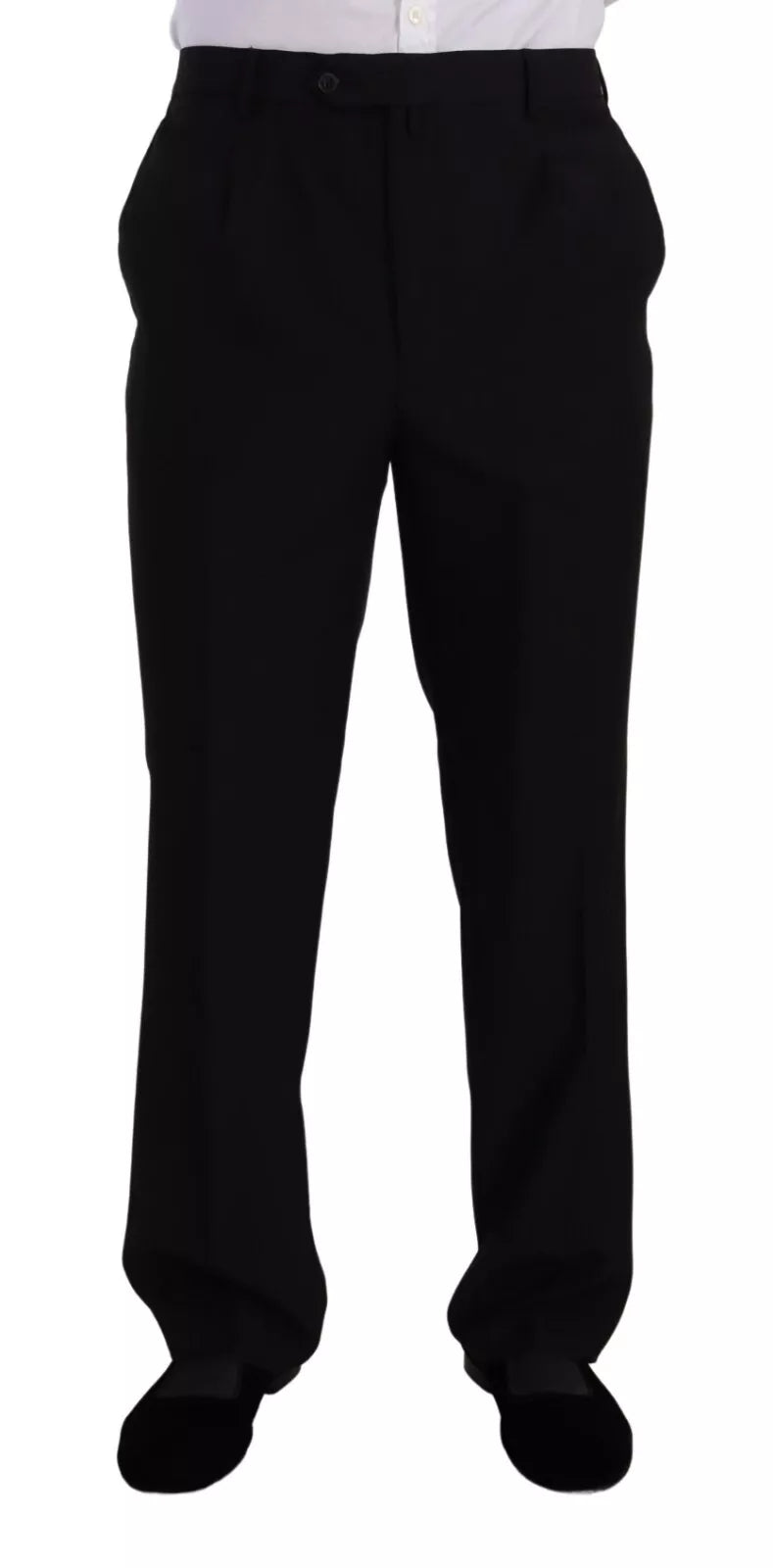 Domenico Tagliente Blue Polyester Single Breasted Formal 2 Piece Suit | Regal Royce