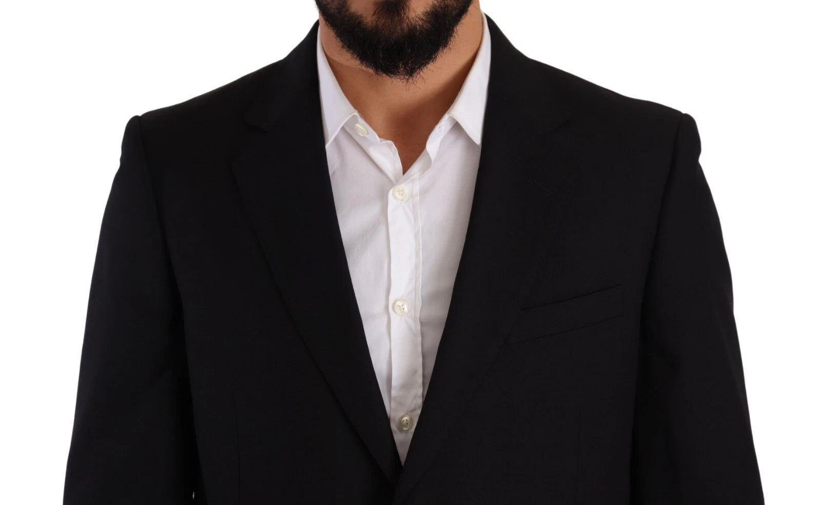 Domenico Tagliente Blue Polyester Single Breasted Formal 2 Piece Suit | Regal Royce