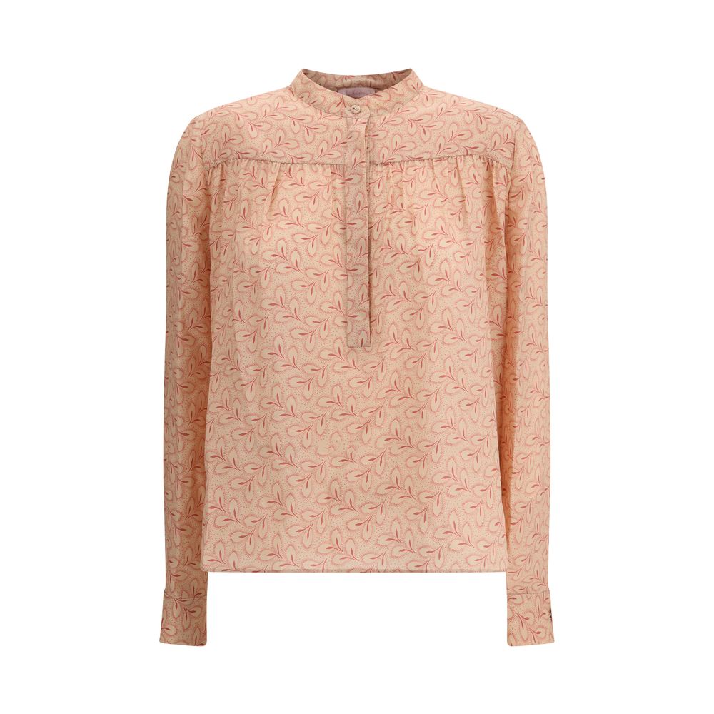 Kristina Ti Multicolor Silk Pattern Shirt | Regal Royce