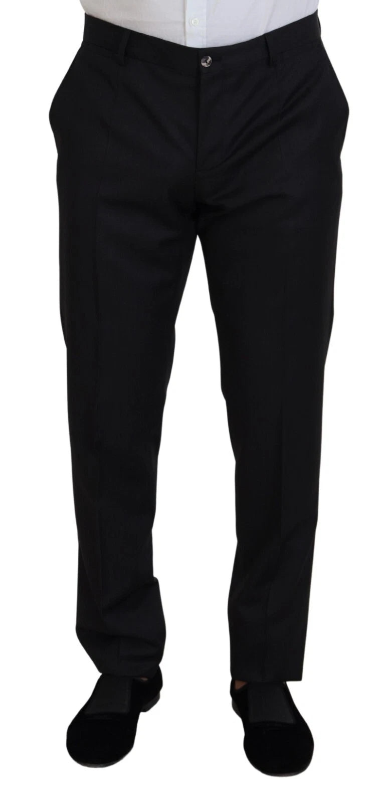 Dolce & Gabbana Melange Grey Wool 2 Piece MARTINI Suit | Regal Royce