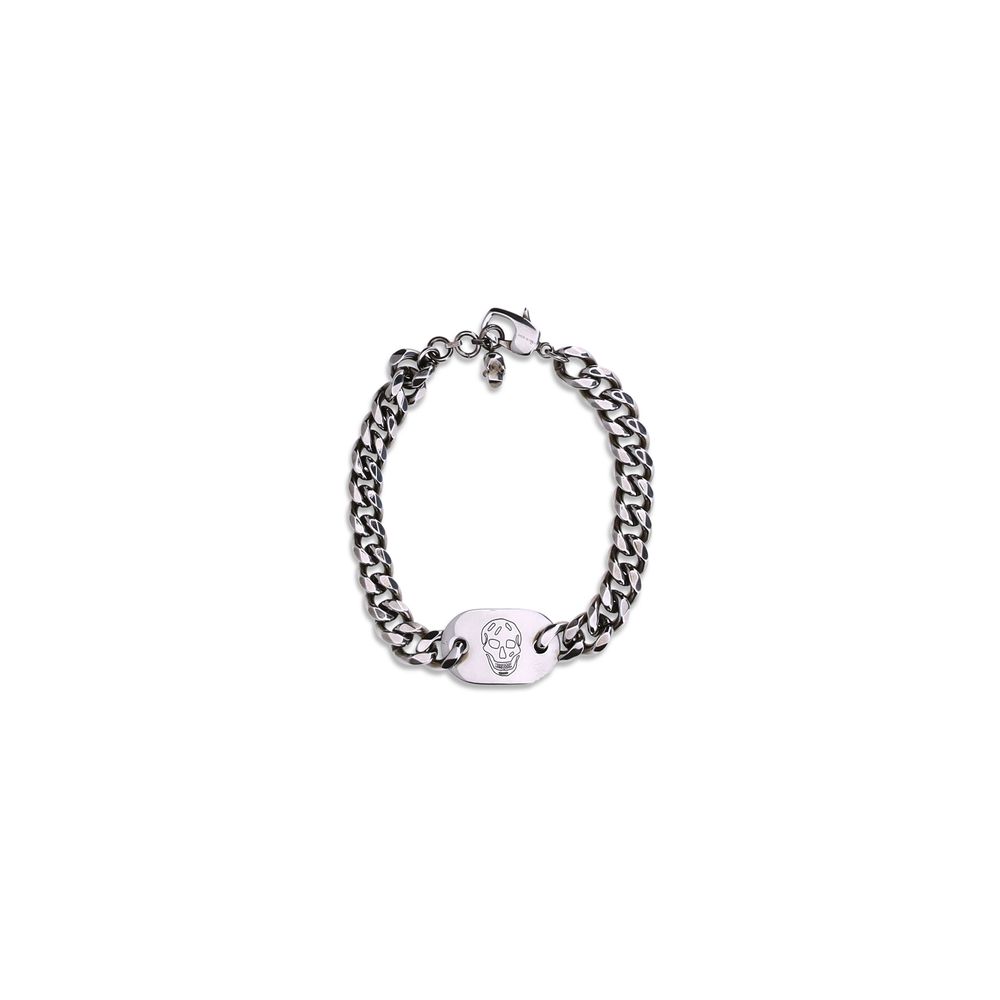 Alexander McQueen Silver Brass Bracelet