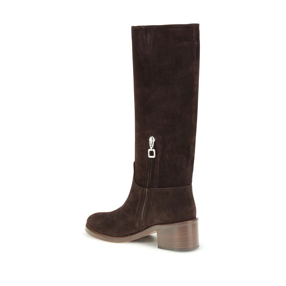 Carel Paris Brown Leather Boots | Regal Royce