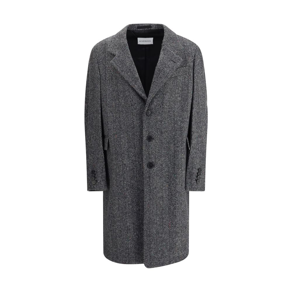 Givenchy Gray Wool Coat