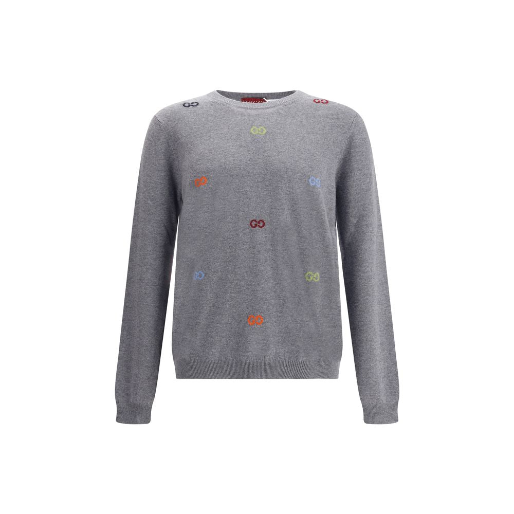 Gucci Gray Cashmere Sweatshirt | Regal Royce