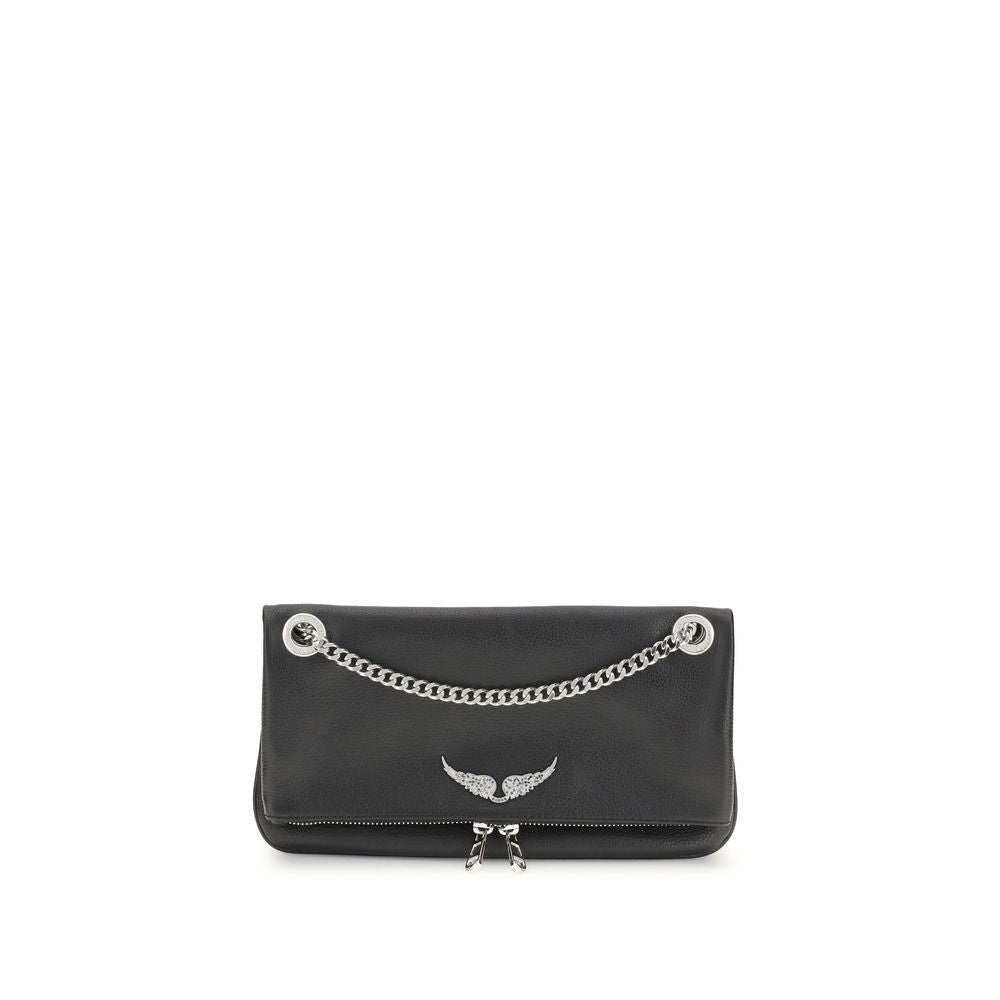 Zadig & Voltaire Black Leather Shoulder Bag
