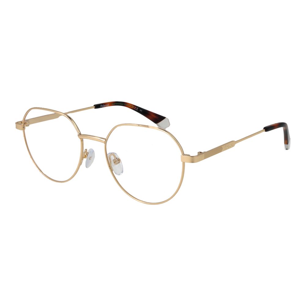 Polaroid Gold Metal Glasses (Frames) | Regal Royce