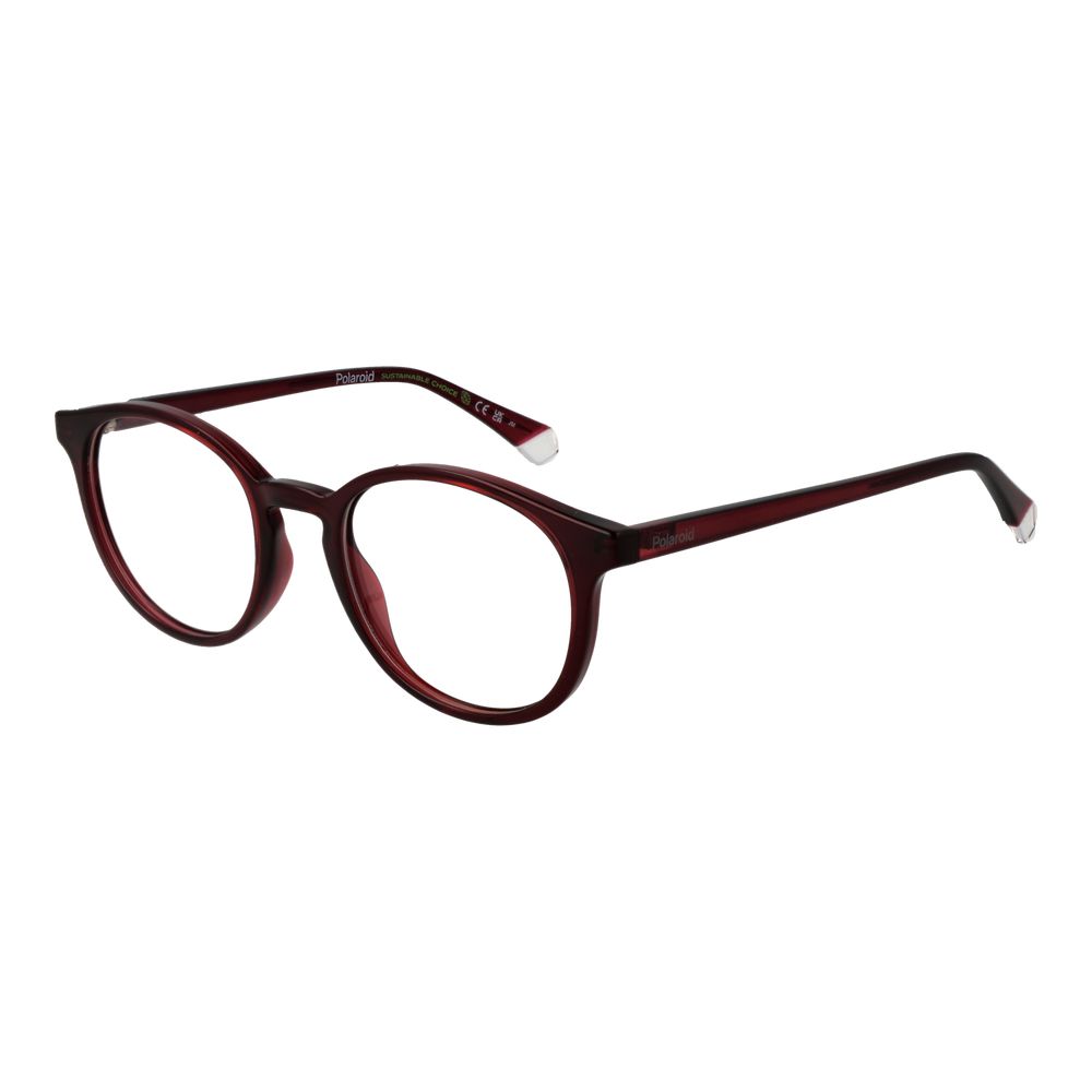 Polaroid Burgundy Polyamide Glasses (Frames) | Regal Royce