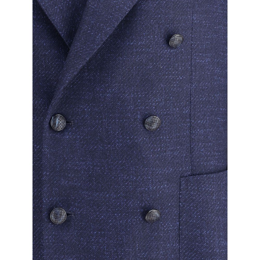 Tagliatore Blue Wool Clothing | Regal Royce
