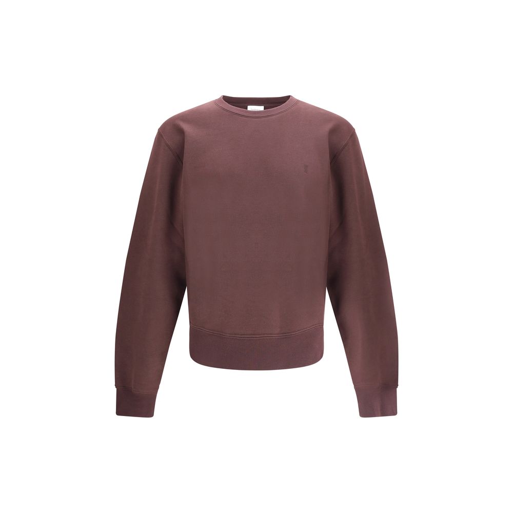 Saint Laurent Bordeaux Cotton Sweatshirt | Regal Royce