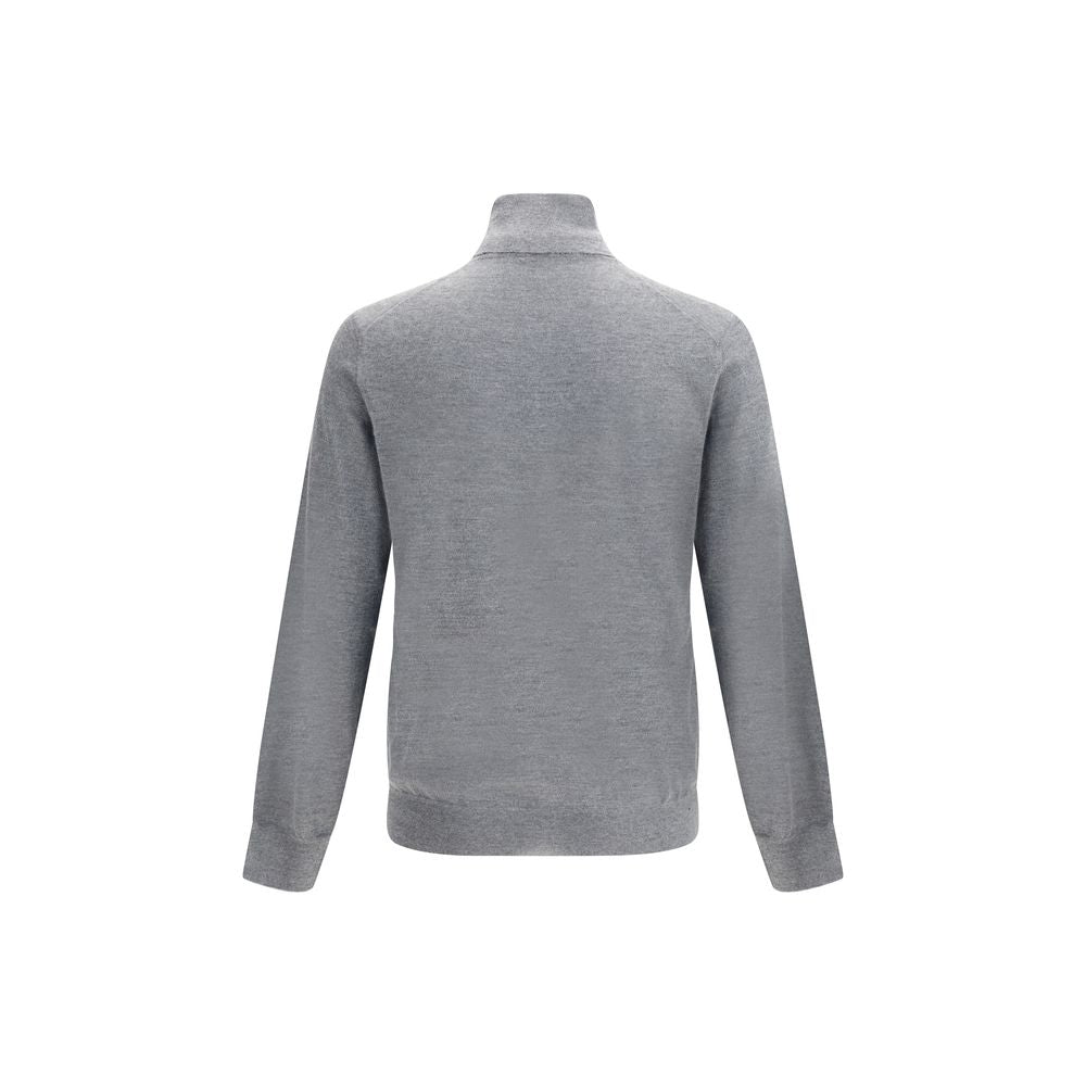 Brunello Cucinelli Gray Cashmere Sweater | Regal Royce