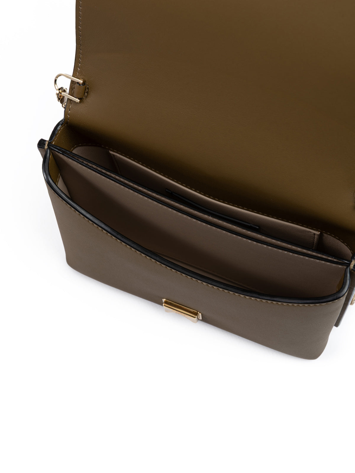 Giada Olive Green Leather Crossbody Bag | Regal Royce