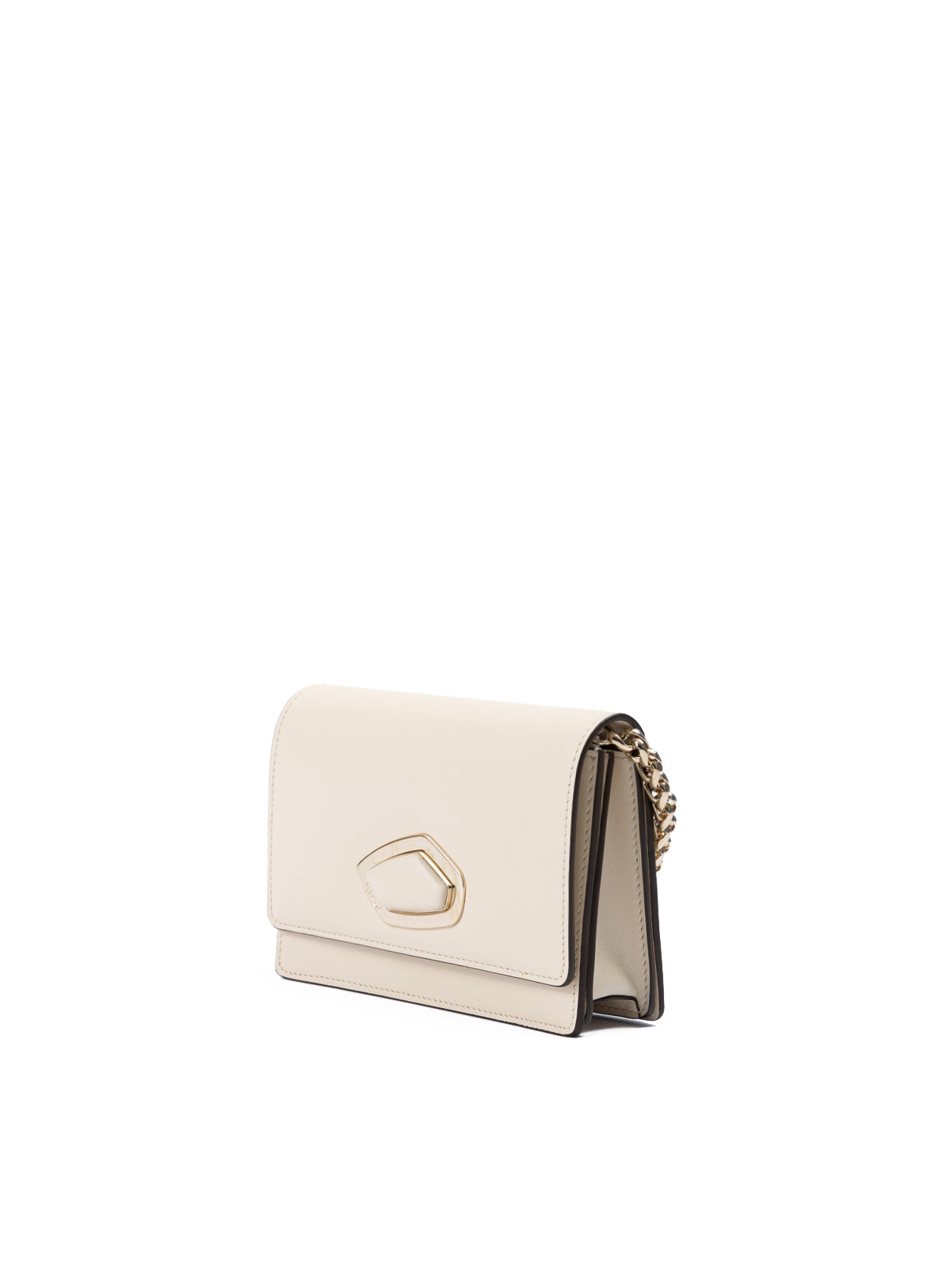 Giada Beige Leather Clutch Bag | Regal Royce