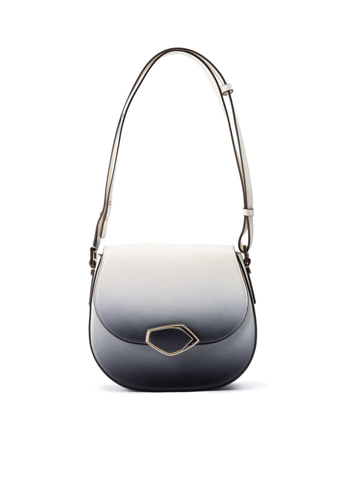 Giada Bicolour Leather Shoulder Bag | Regal Royce