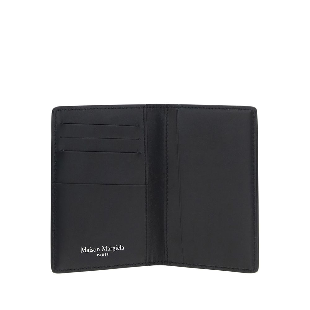 Margiela Black Calf Leather Bos Taurus Wallet | Regal Royce