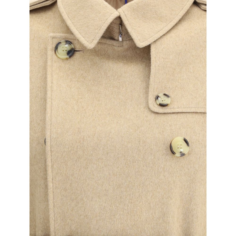 Burberry Beige Cashmere Coat