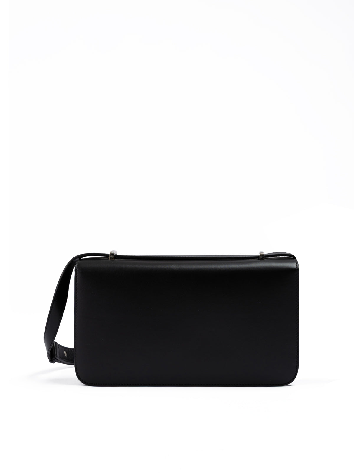 Ambush Black Leather Crossbody Bag | Regal Royce