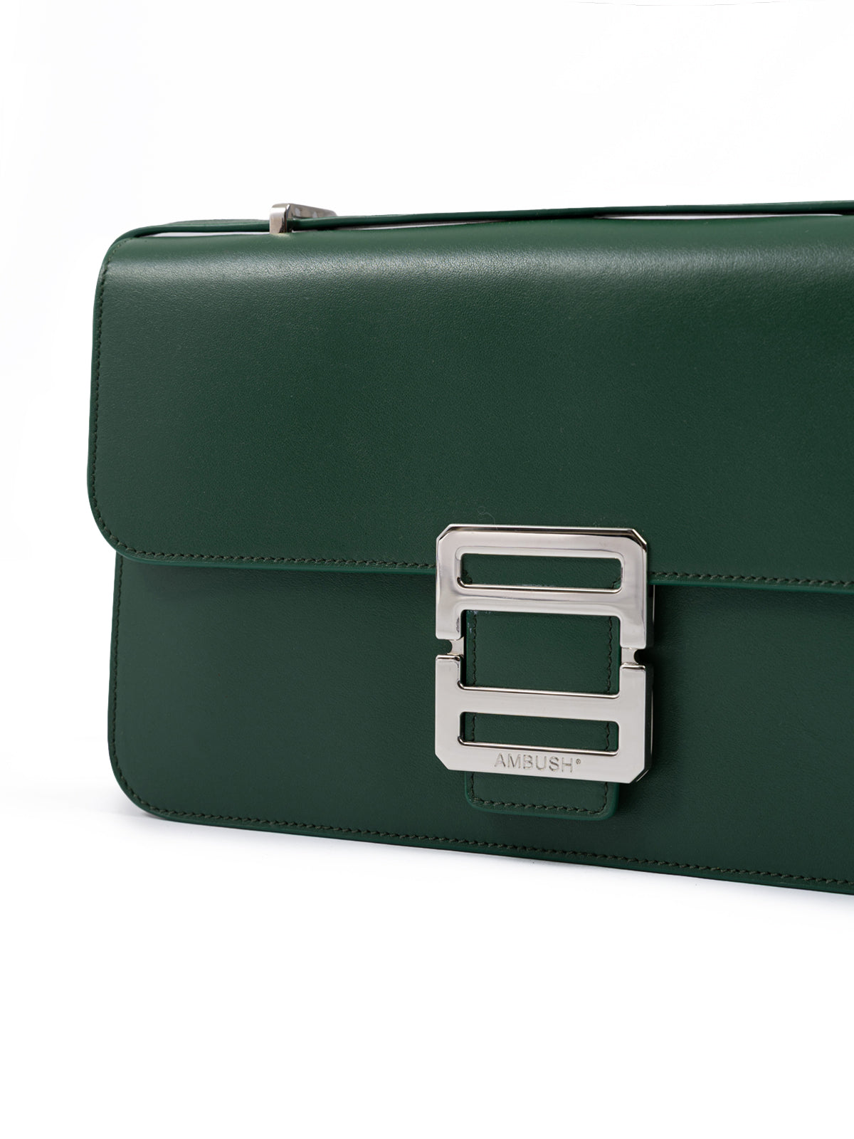 Ambush Green Leather Crossbody Bag | Regal Royce