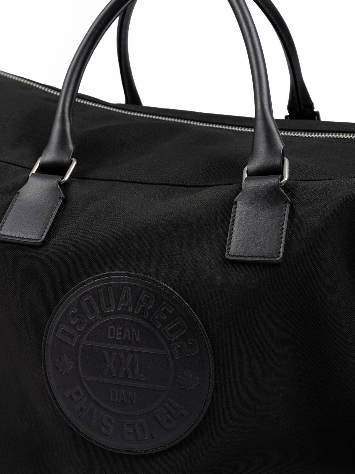 Dsquared² Black Fabric Weekend Travel Bag | Regal Royce