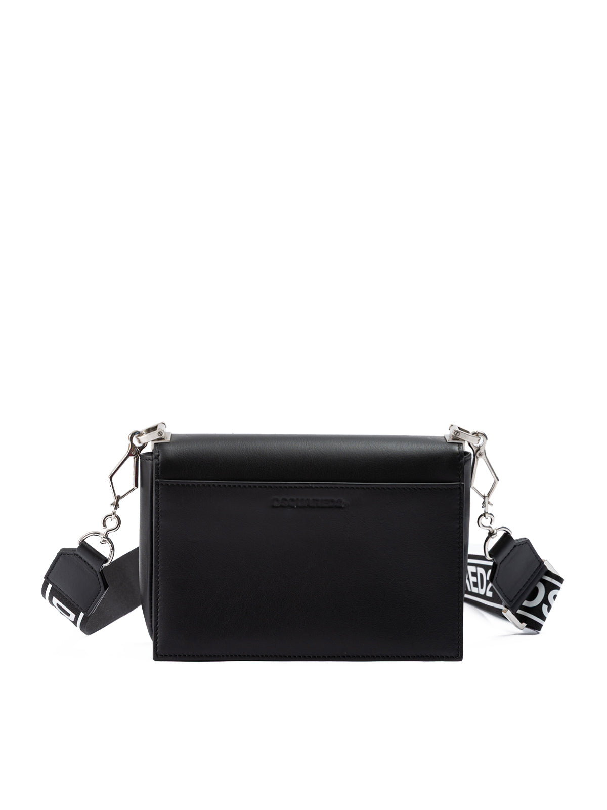 Dsquared² Black Leather Crossbody Bag | Regal Royce