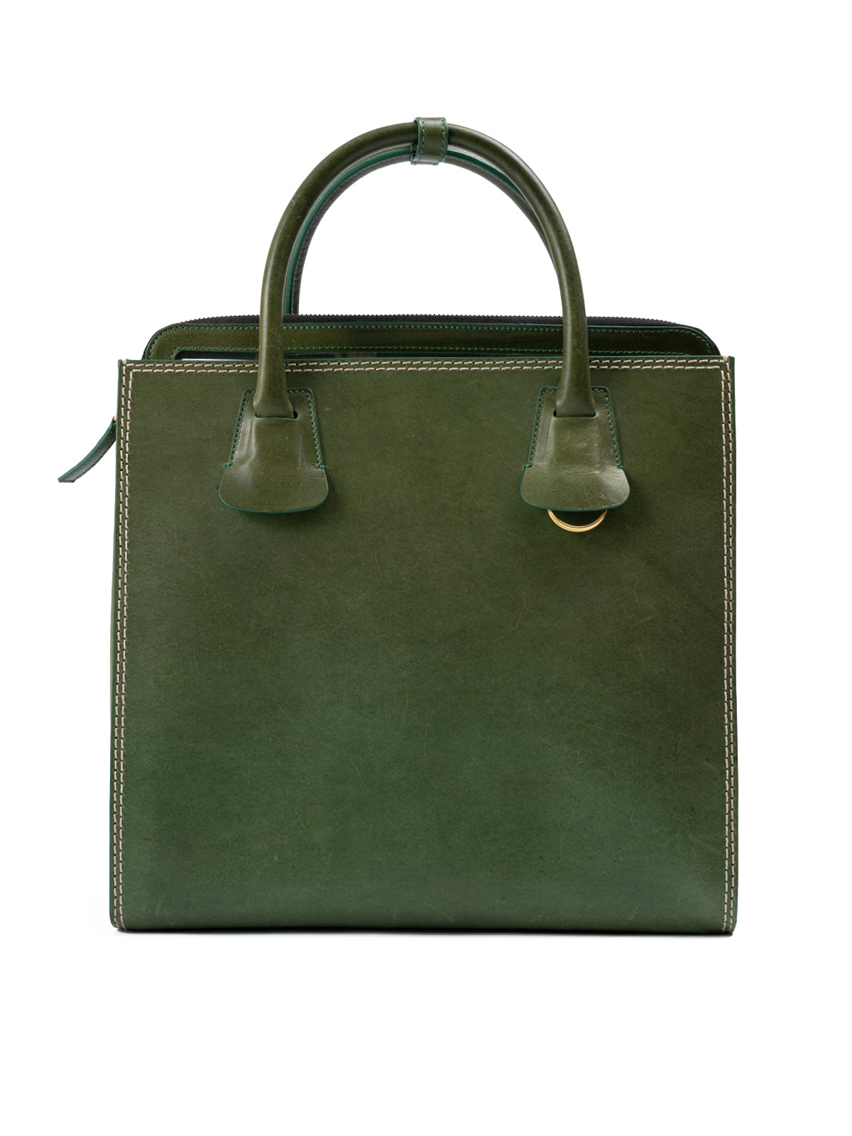 Dsquared² Green Leather Tote Bag | Regal Royce