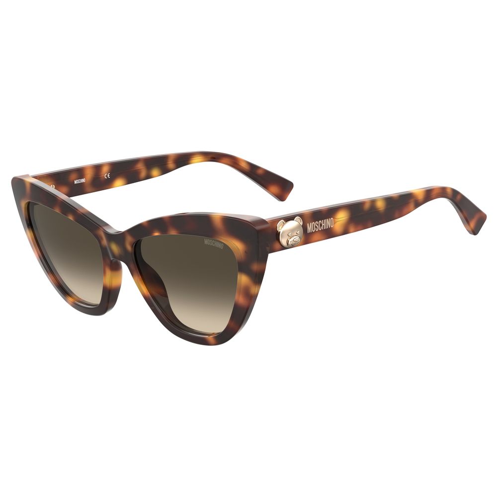 Moschino Brown Acetate Sunglasses | Regal Royce