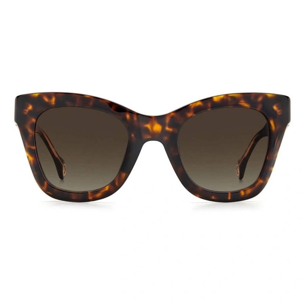 Carolina Herrera Brown Acetate Sunglasses | Regal Royce
