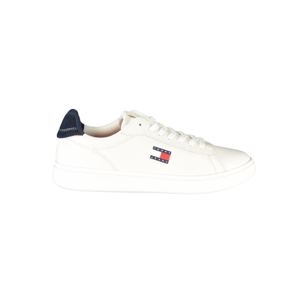 Tommy Hilfiger Bianco Poliuretano Men Sneaker | Regal Royce