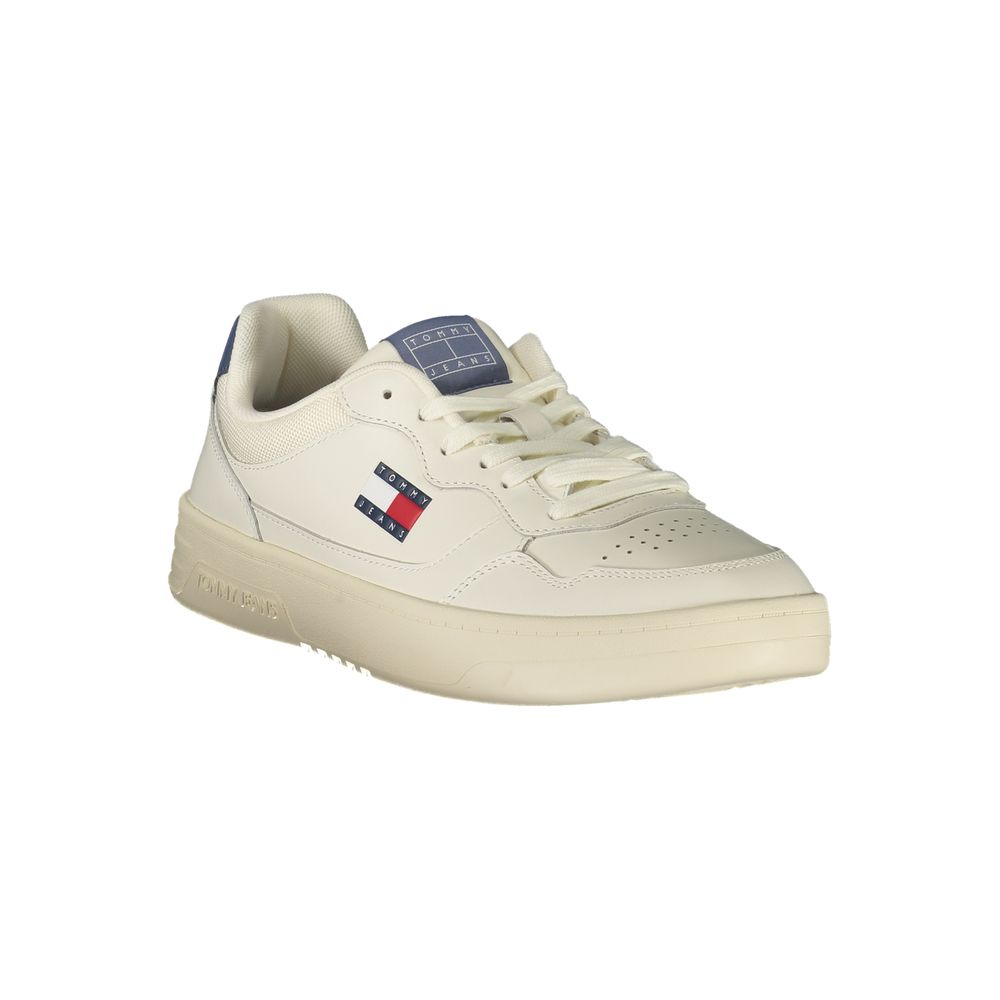 Tommy Hilfiger Bianco Polyurethane Men Sneaker | Regal Royce
