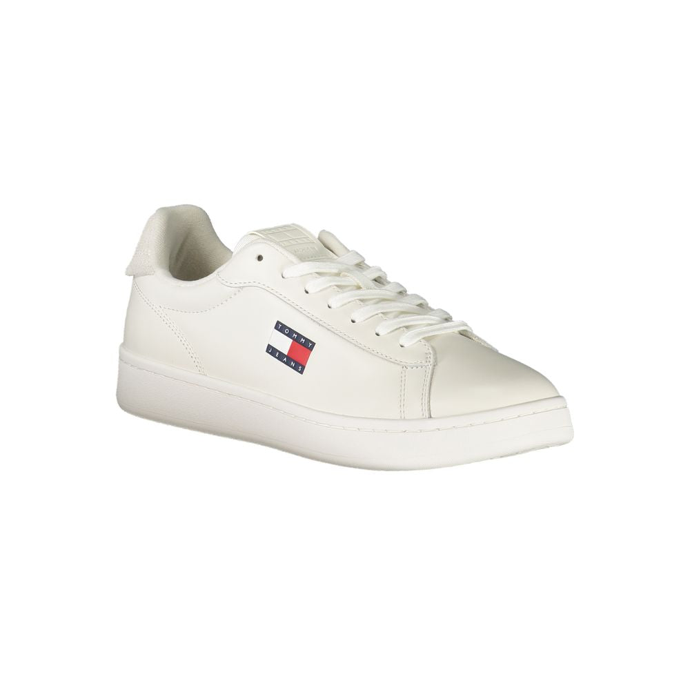 Tommy Hilfiger Bianco Polyurethane Men Sneaker | Regal Royce