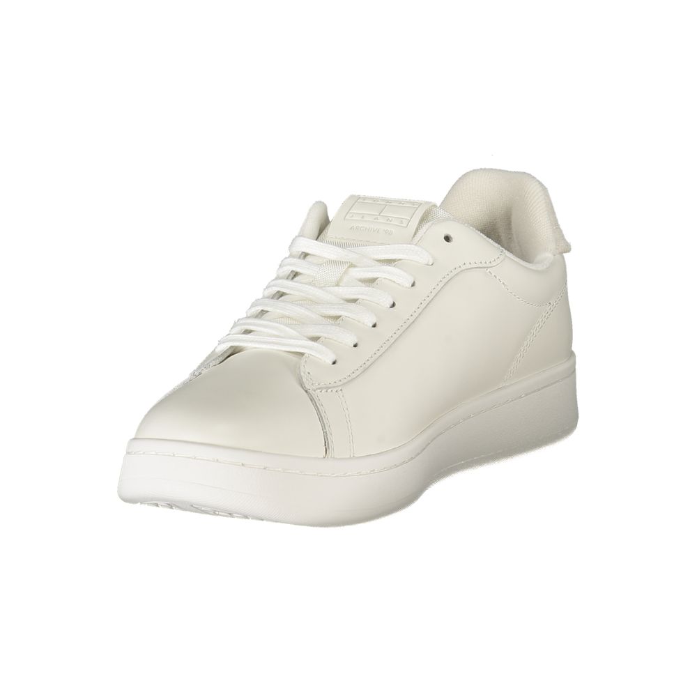 Tommy Hilfiger Bianco Polyurethane Men Sneaker | Regal Royce