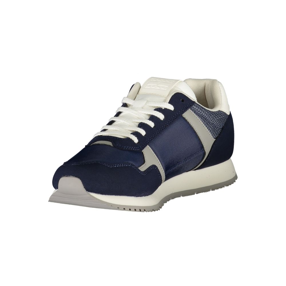 Tommy Hilfiger Blue Polyurethane Men's Sneaker | Regal Royce