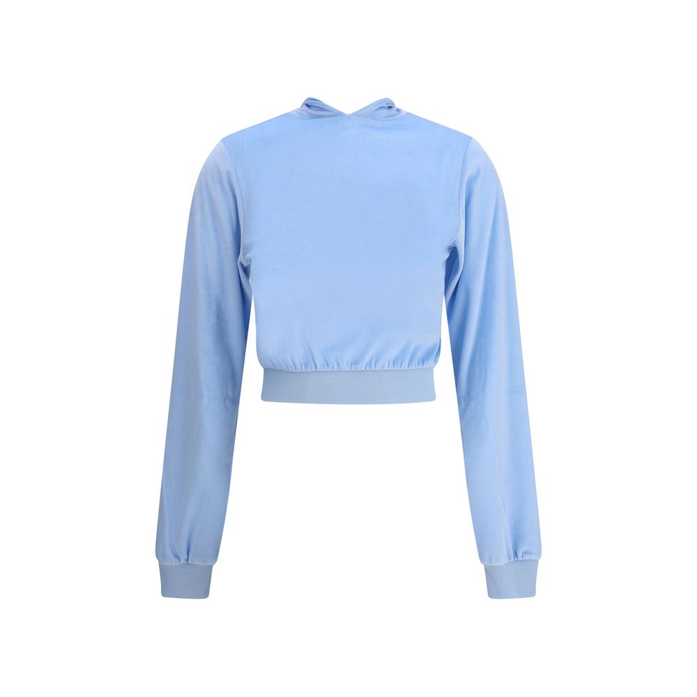 Balenciaga Light Blue Triacetate Top | Regal Royce