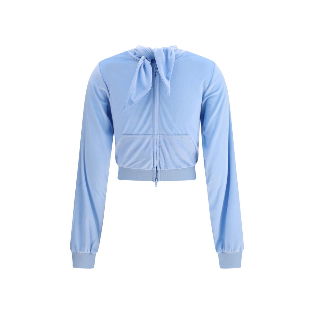 Balenciaga Light Blue Triacetate Top | Regal Royce