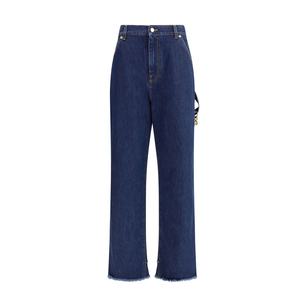 Darkpark Blue Cotton Jeans Denim | Regal Royce
