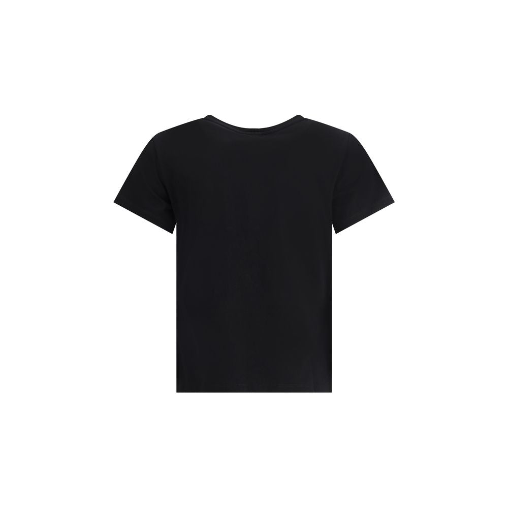 PINKO Black Cotton T-Shirt | Regal Royce