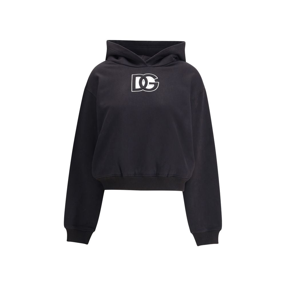 Dolce & Gabbana Black Cotton Sweatshirt | Regal Royce