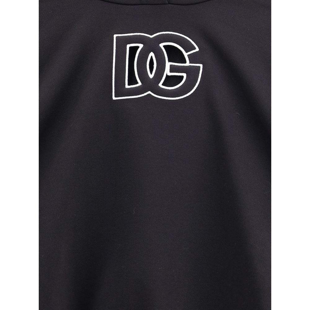 Dolce & Gabbana Black Cotton Sweatshirt | Regal Royce