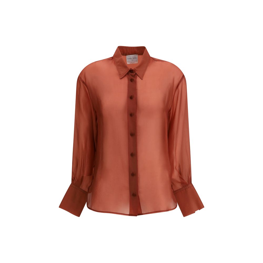 Forte_Forte Orange Copper Blouse | Regal Royce