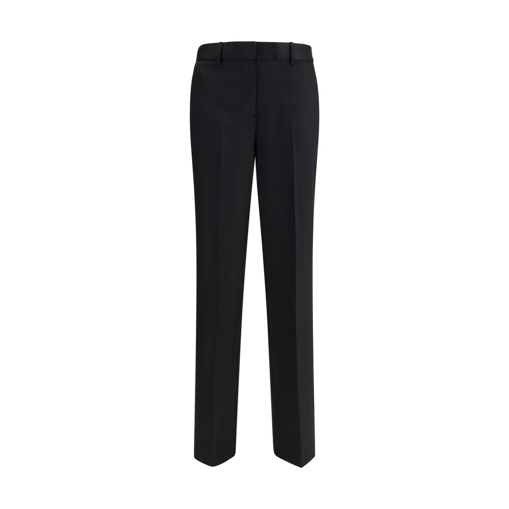 Lardini Black Wool Dress Pants | Regal Royce