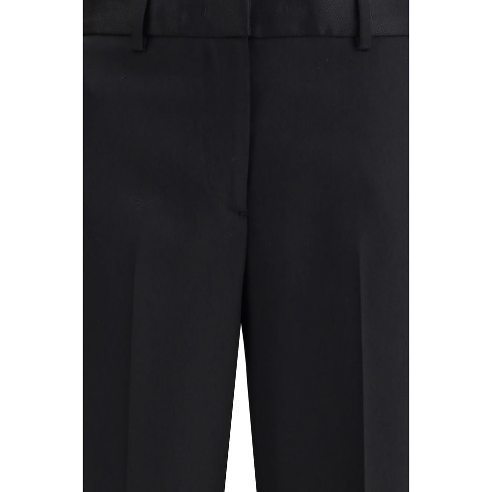 Lardini Black Wool Dress Pants | Regal Royce