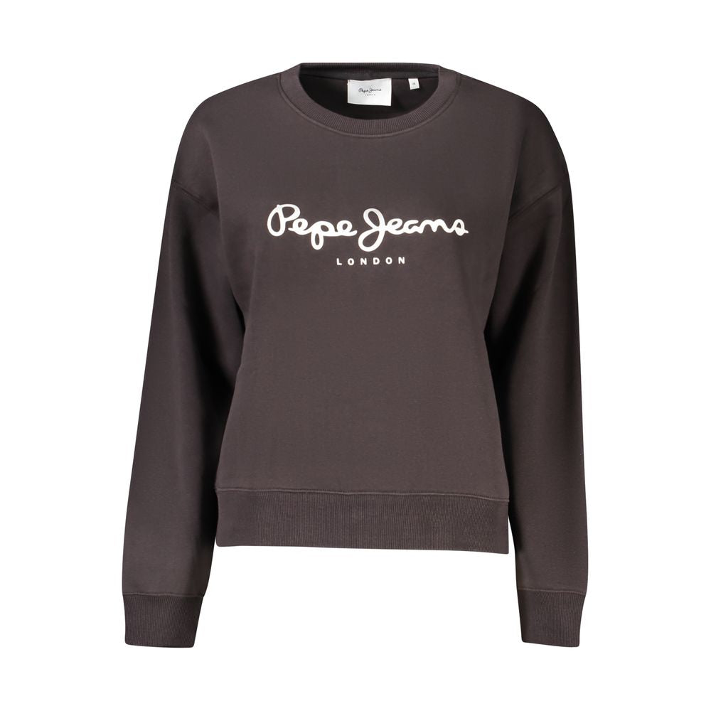 Pepe Jeans Black Cotton Women Sweater