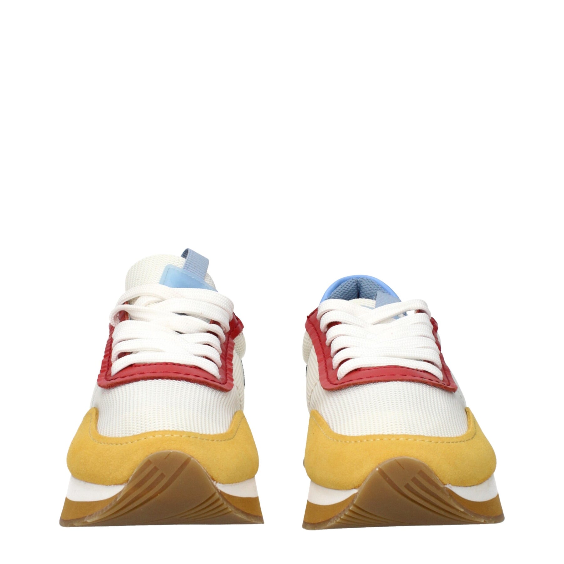 Max Mara White Fabric Low Top Sneakers | Regal Royce