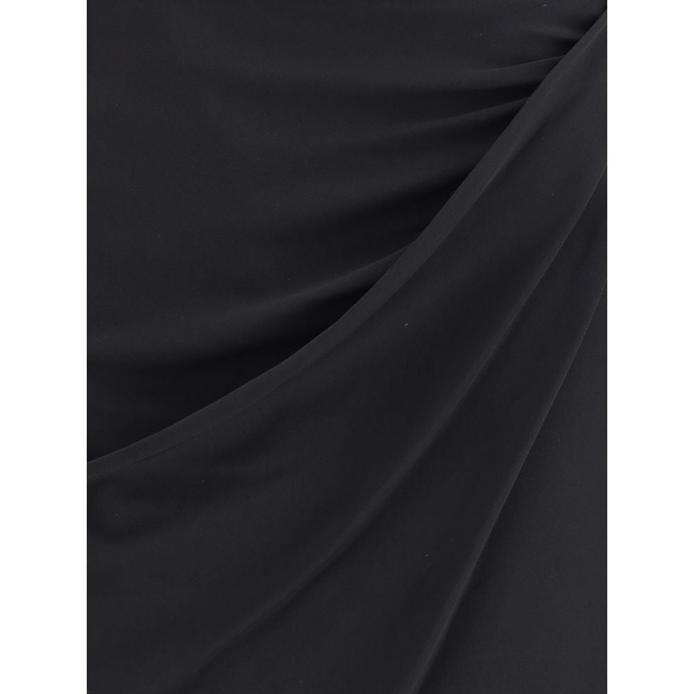 Versace Black Viscose Skirt | Regal Royce