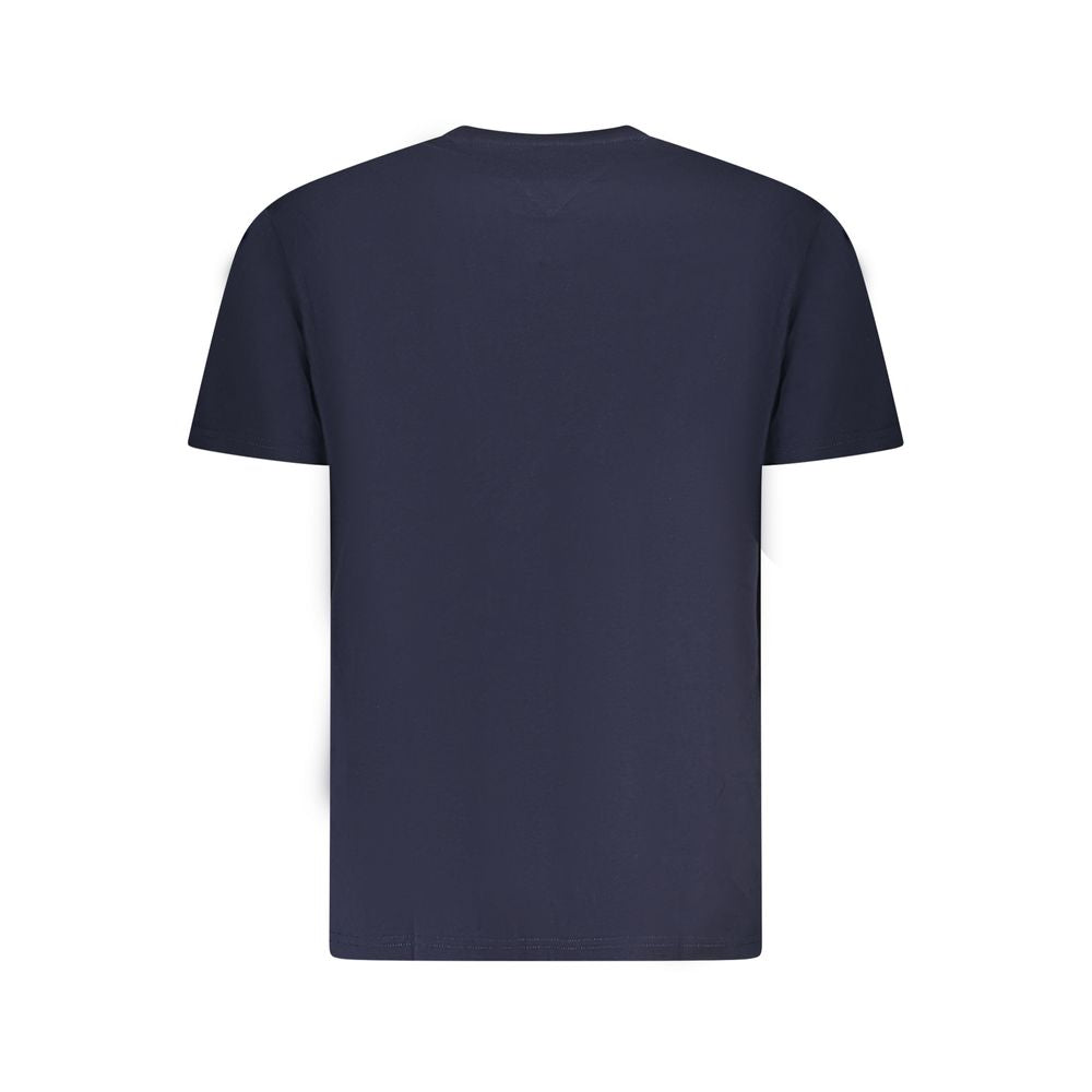 Tommy Hilfiger Blue Cotton Men's T-Shirt | Regal Royce